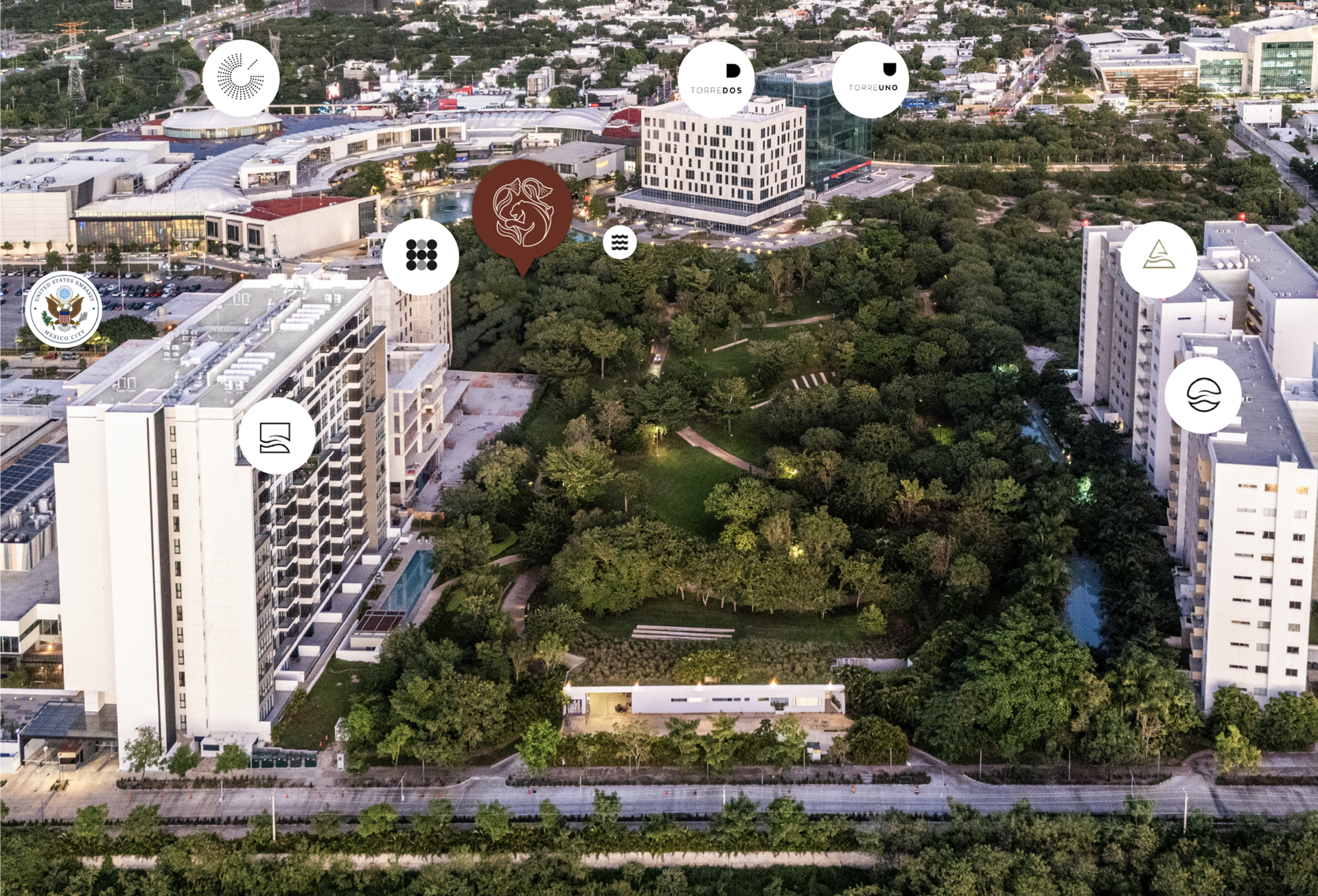 Torre residencial en Vía Montejo, Mérida - Casa Mitos